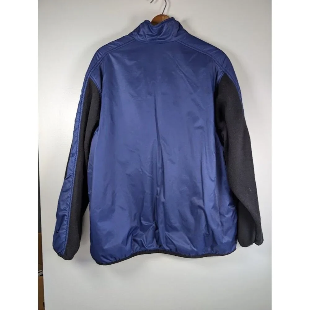 Vintage Nike Windbreaker Jacket Men Size XL 90s Nylon Fleece Gorpcore Streetwear